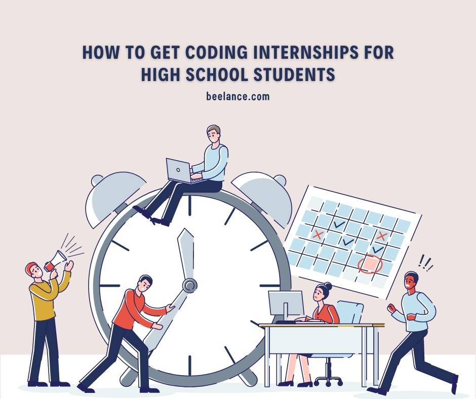 How to get coding internships for high school students